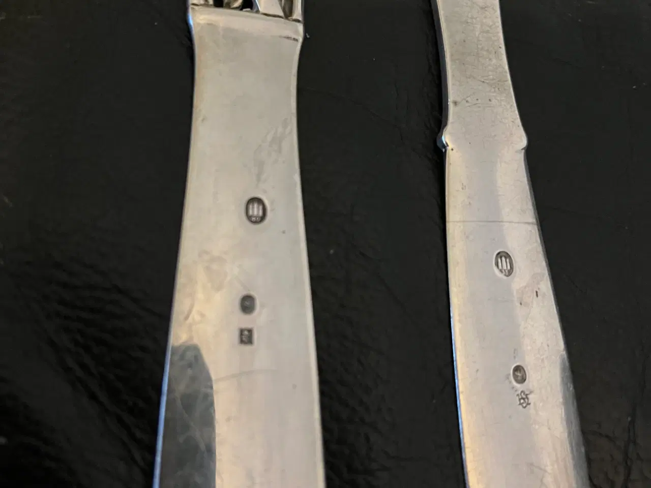 Billede 4 - 3 brev åbnere i tre tårnet sølv