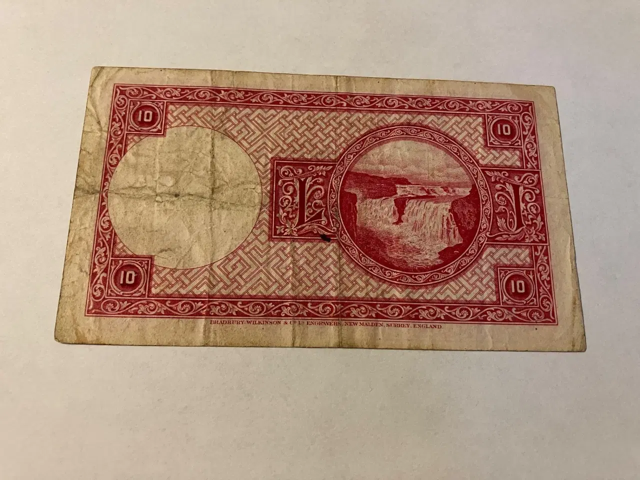 Billede 2 - 10 Kronur 1928 Iceland