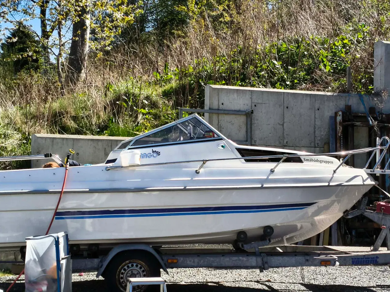 Billede 1 - Drago 545 m/60 hk Mercury og trailer