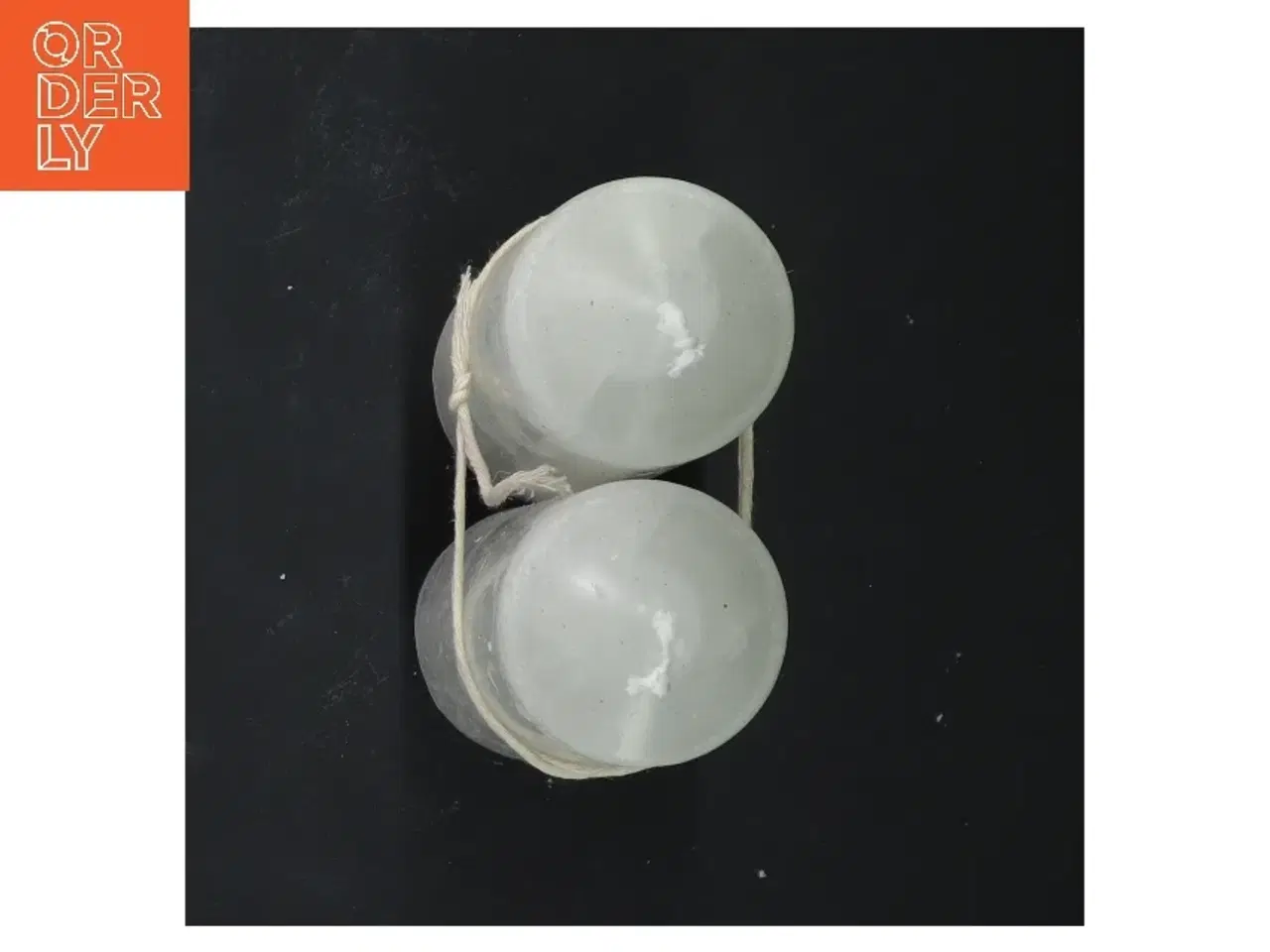 Billede 3 - Hvide bloklys (str. 15 cm)