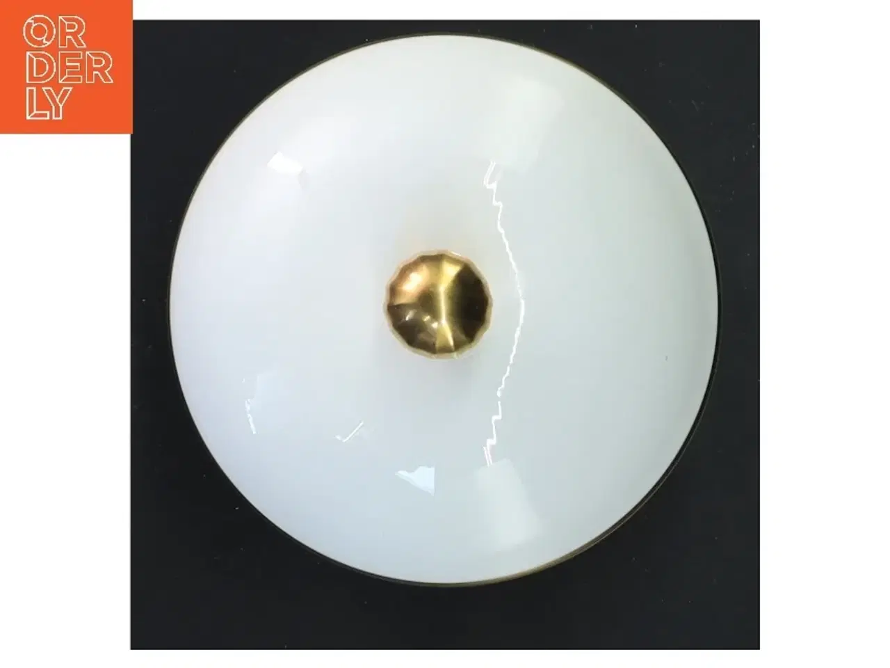 Billede 4 - Juledekorationsskål med låg fra Royal Copenhagen (str. Ø 9 cm)