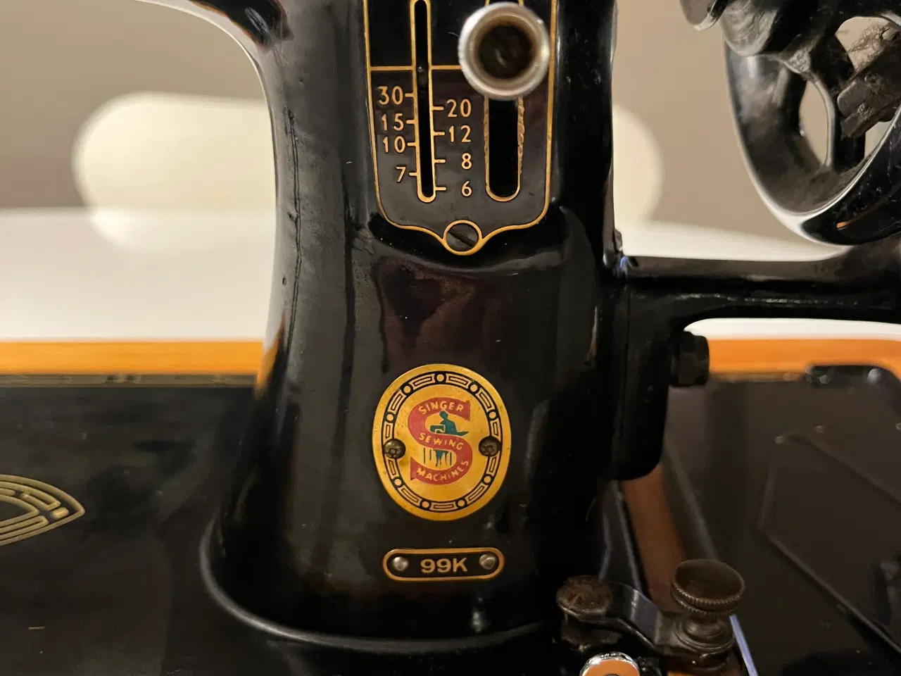 Billede 4 - Singer symaskine, fin stand