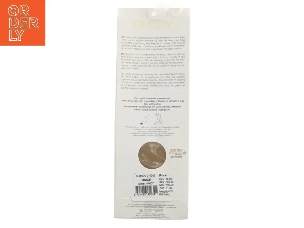 Billede 2 - Decoy knæstrømper fra Decoy (str. onesize, cm)