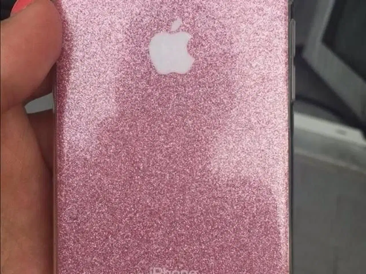 Billede 8 - Lyserød glimmer cover iPhone 5s SE 6 6s