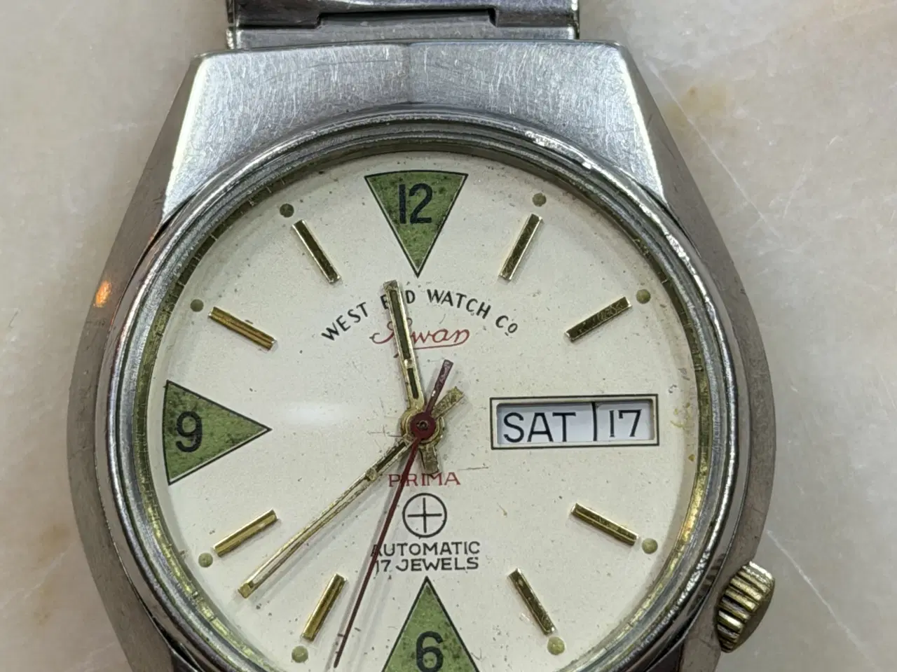 Billede 3 - Vintage automatisk herreur fra West End Watch Co.