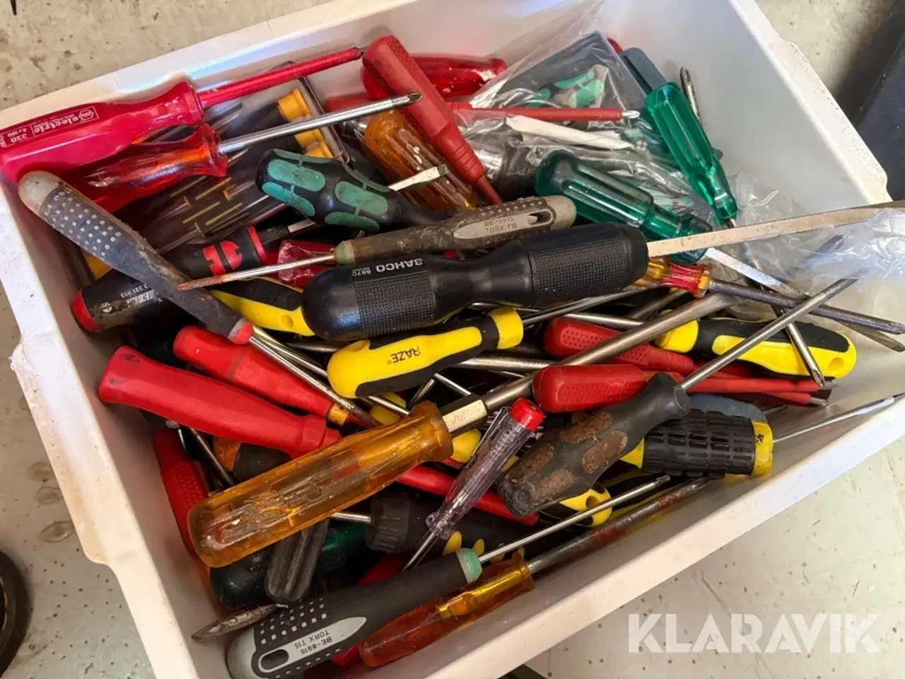 Billede 2 - Stort lot skruetrækkere - assorterede størrelser og typer