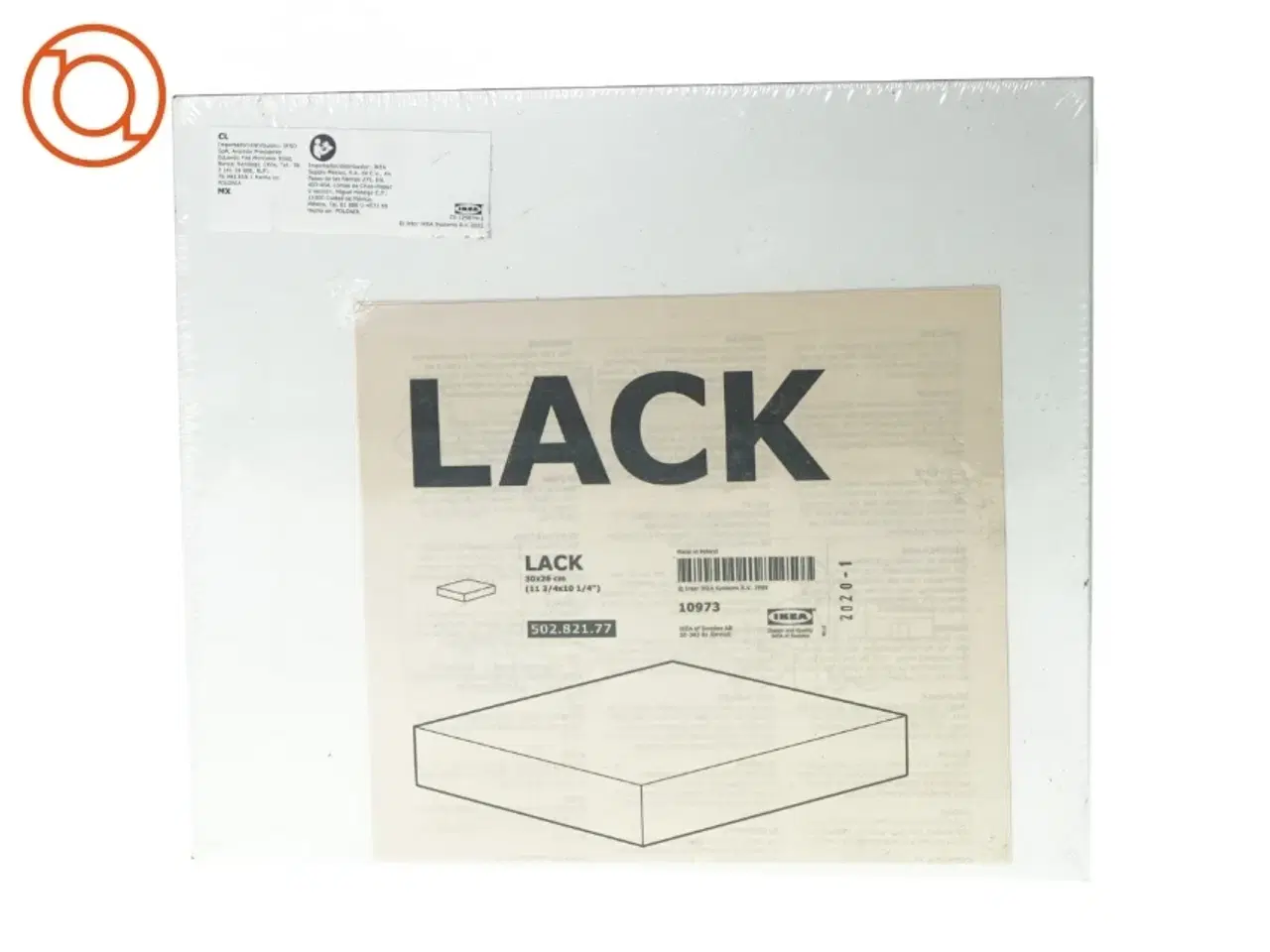 Billede 1 - Lack hylde fra IKEA (str. 30 x 26 cm)