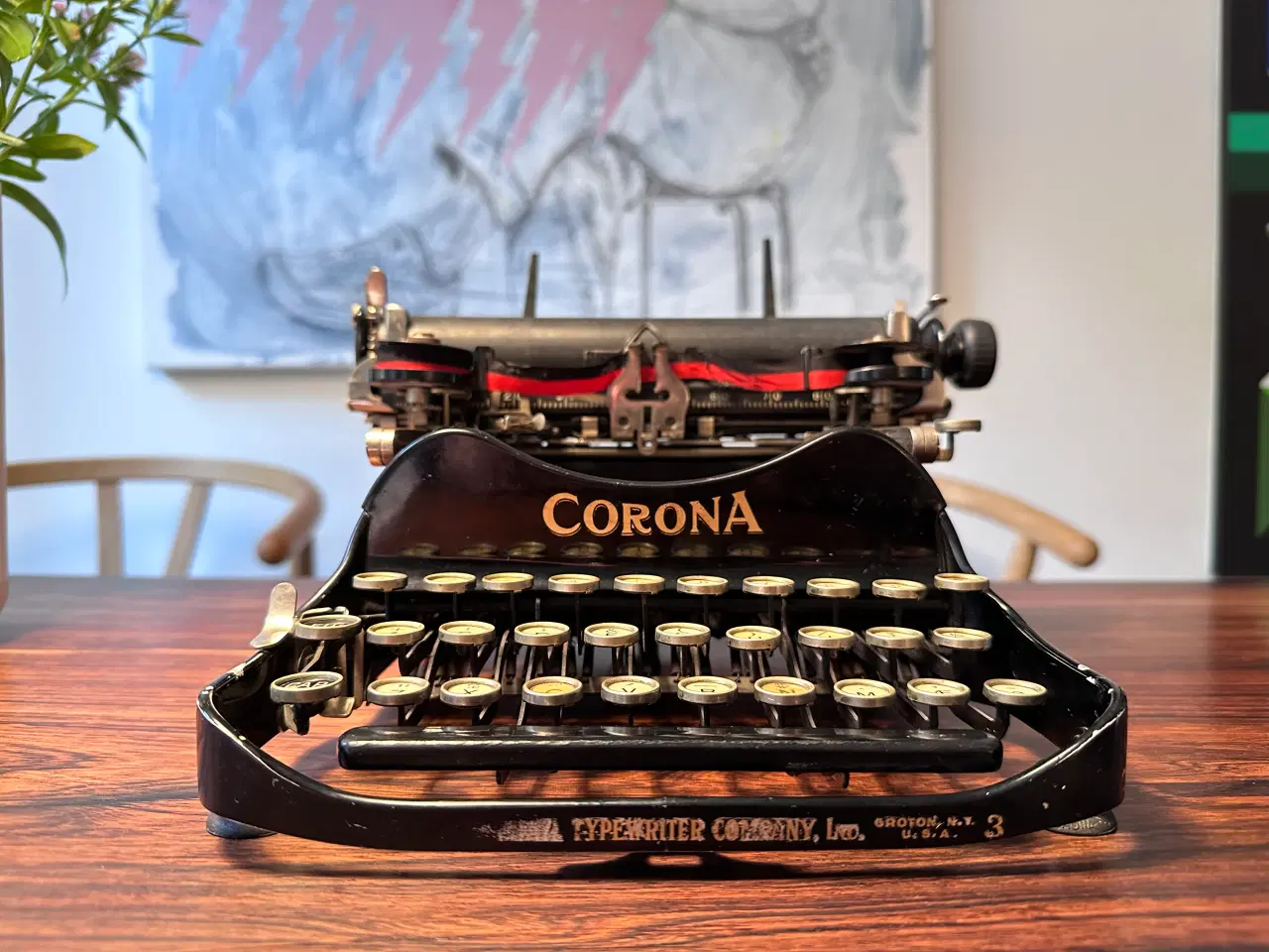 Billede 5 - Antik skrivemaskine fra 1921