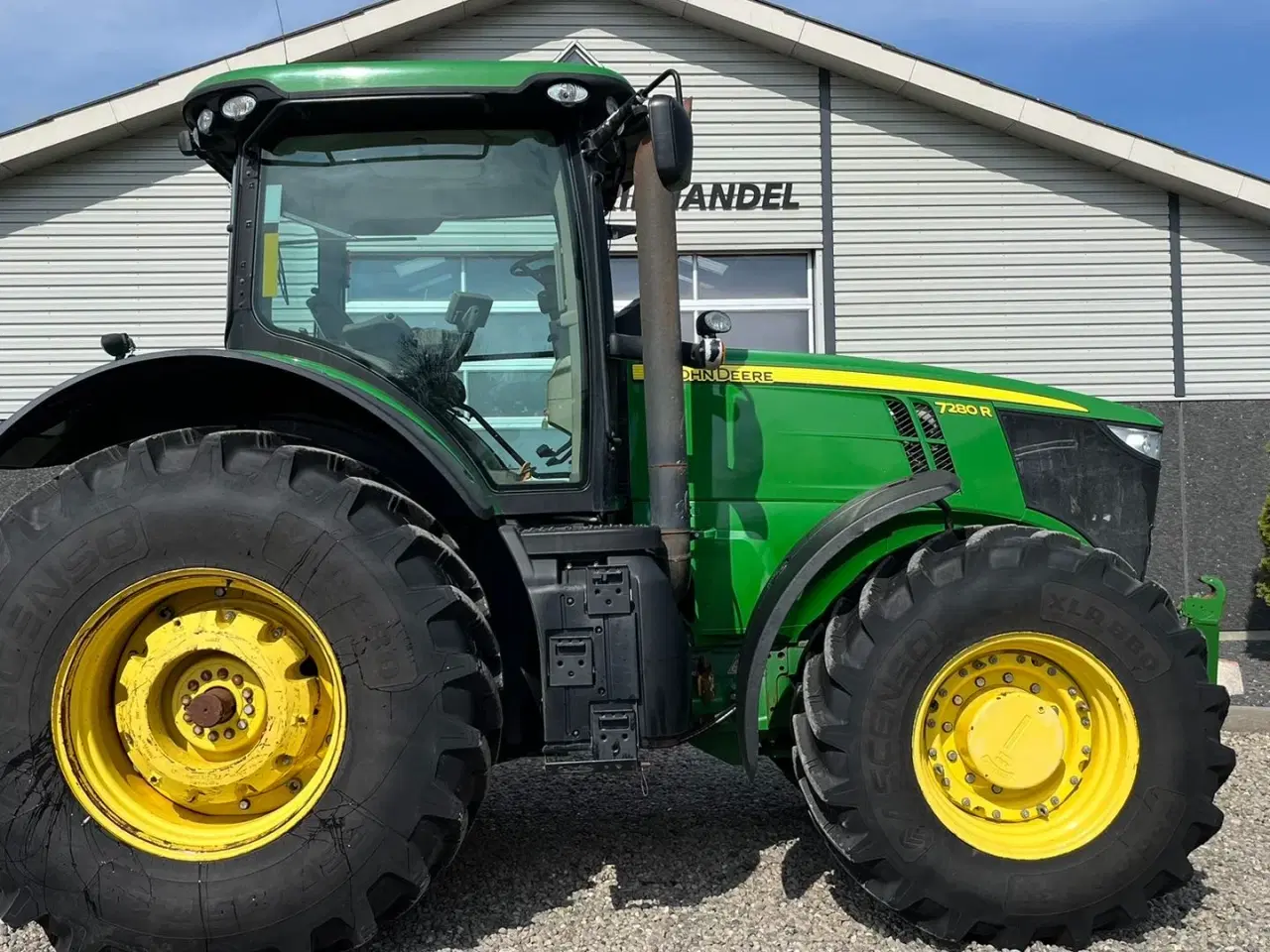 Billede 12 - John Deere 7280R Næsten nye dæk, Autopower og frontlift samt luft anlæg