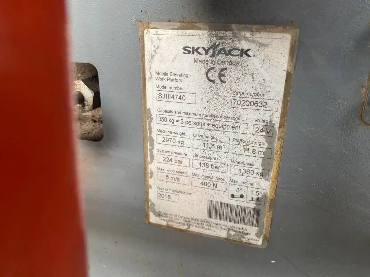 Billede 6 - SkyJack SJ 4740