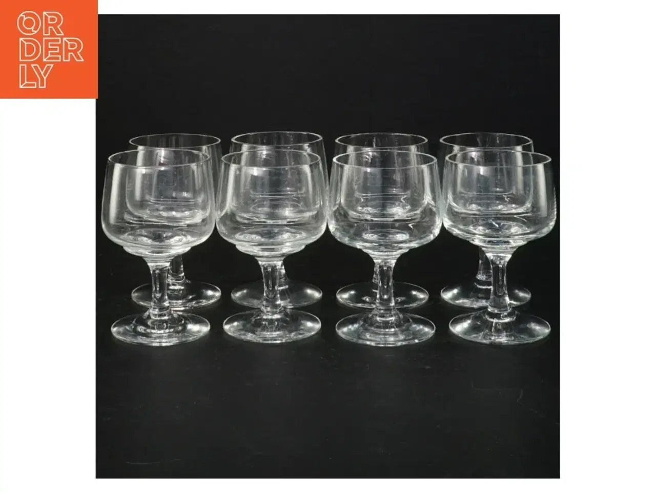 Billede 1 - MandalayVinglas (str. Ø 5,5 x 9 cm)