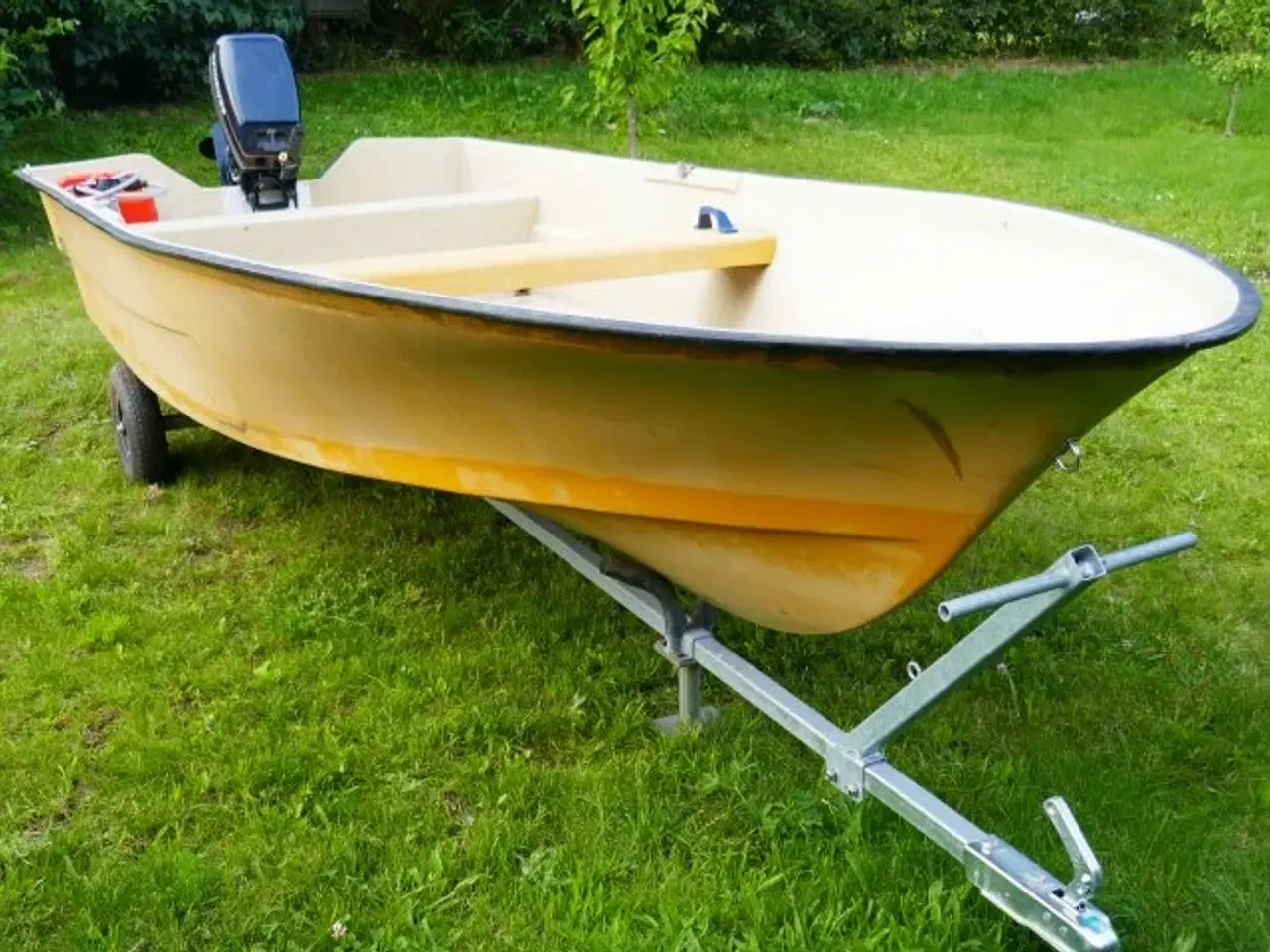Billede 5 - Jante jolle med 15hk Evinrude og ophalervogn