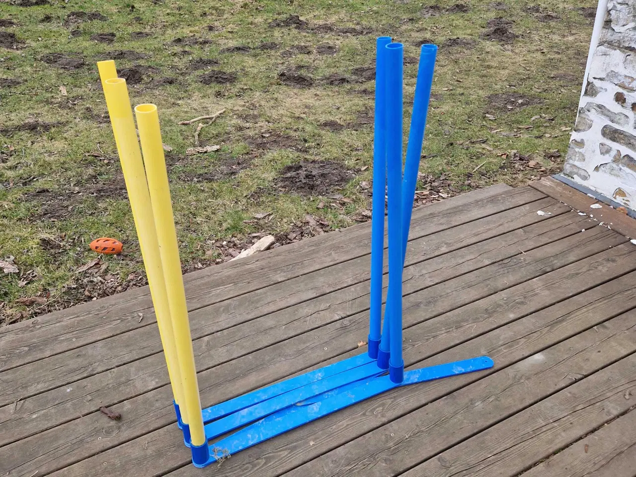 Billede 3 - Slalom i plastik - agility