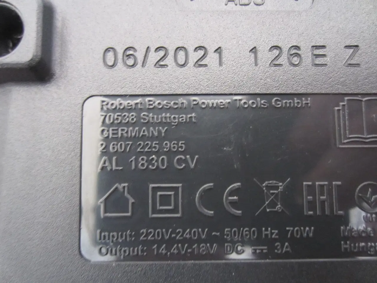 Billede 3 - BOSCH AL 1830 CV Li-Ion Power For All batteri