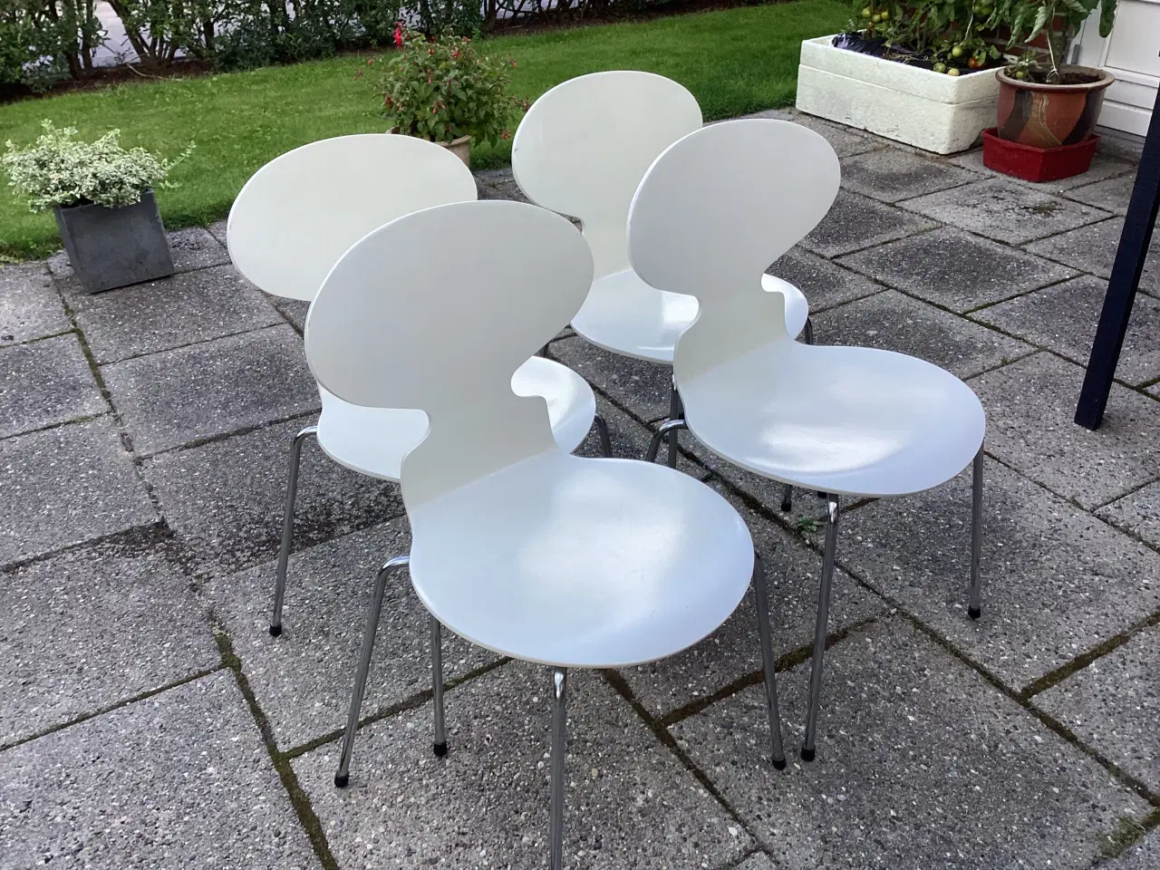 Billede 2 - 4 stole Fritz Hansen Myren