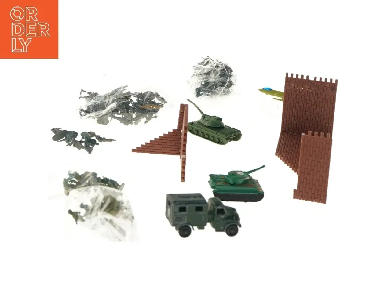 Billede 2 - Miniature militære legesæt (str. 6 cm)