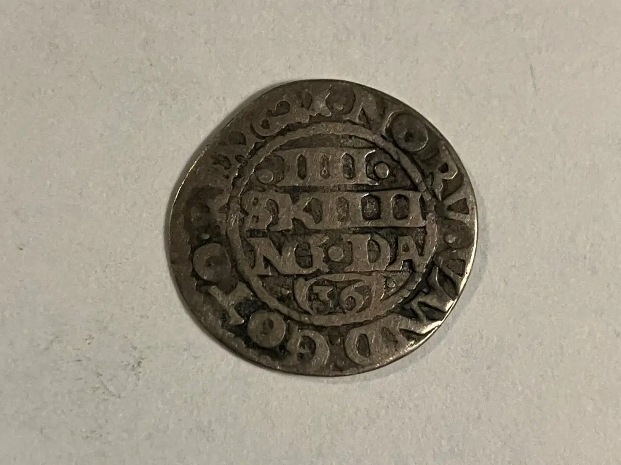 Billede 1 - 4 Skilling 1621 Danmark