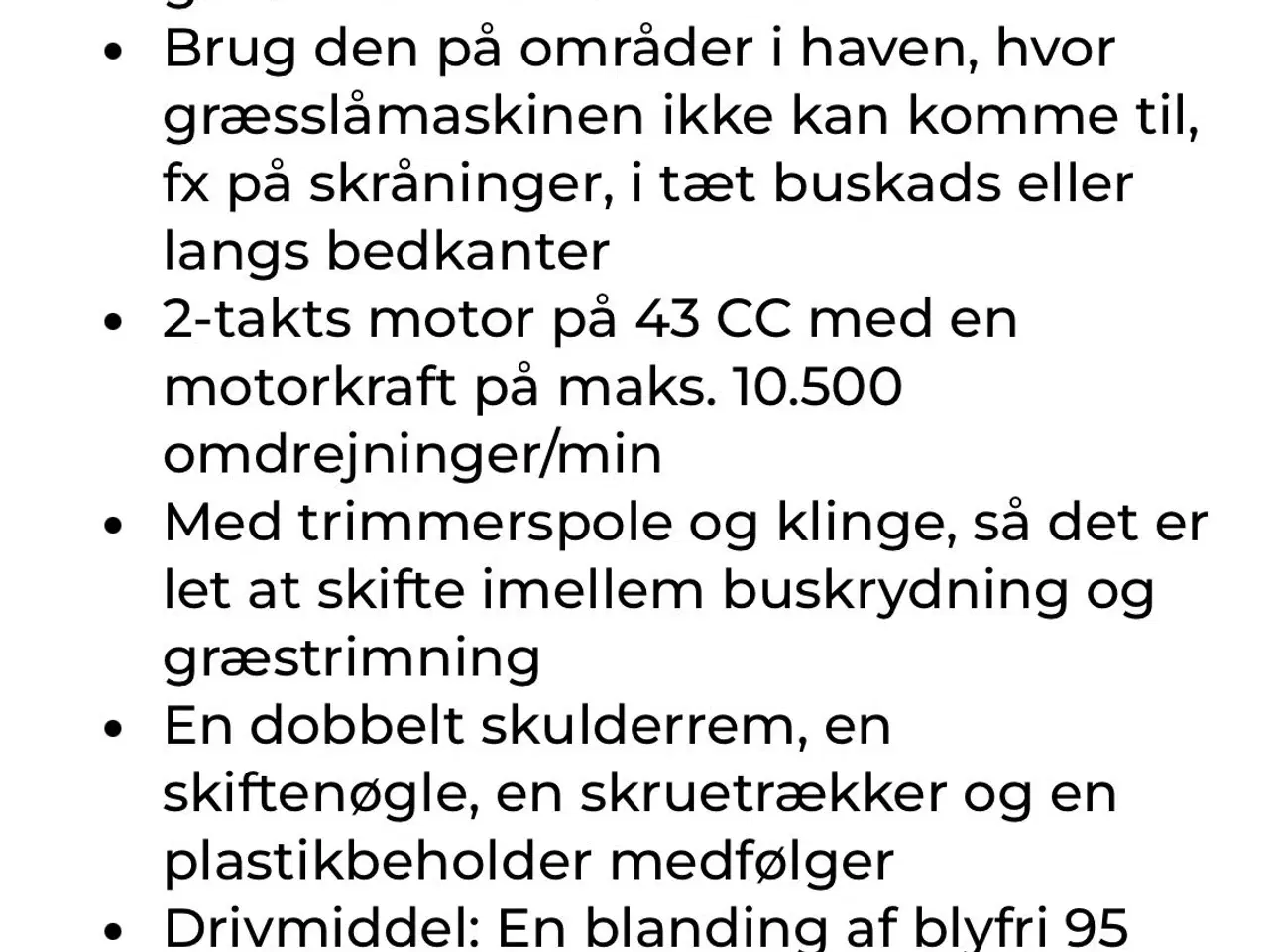 Billede 5 - Buskrydder / græstrimmer 