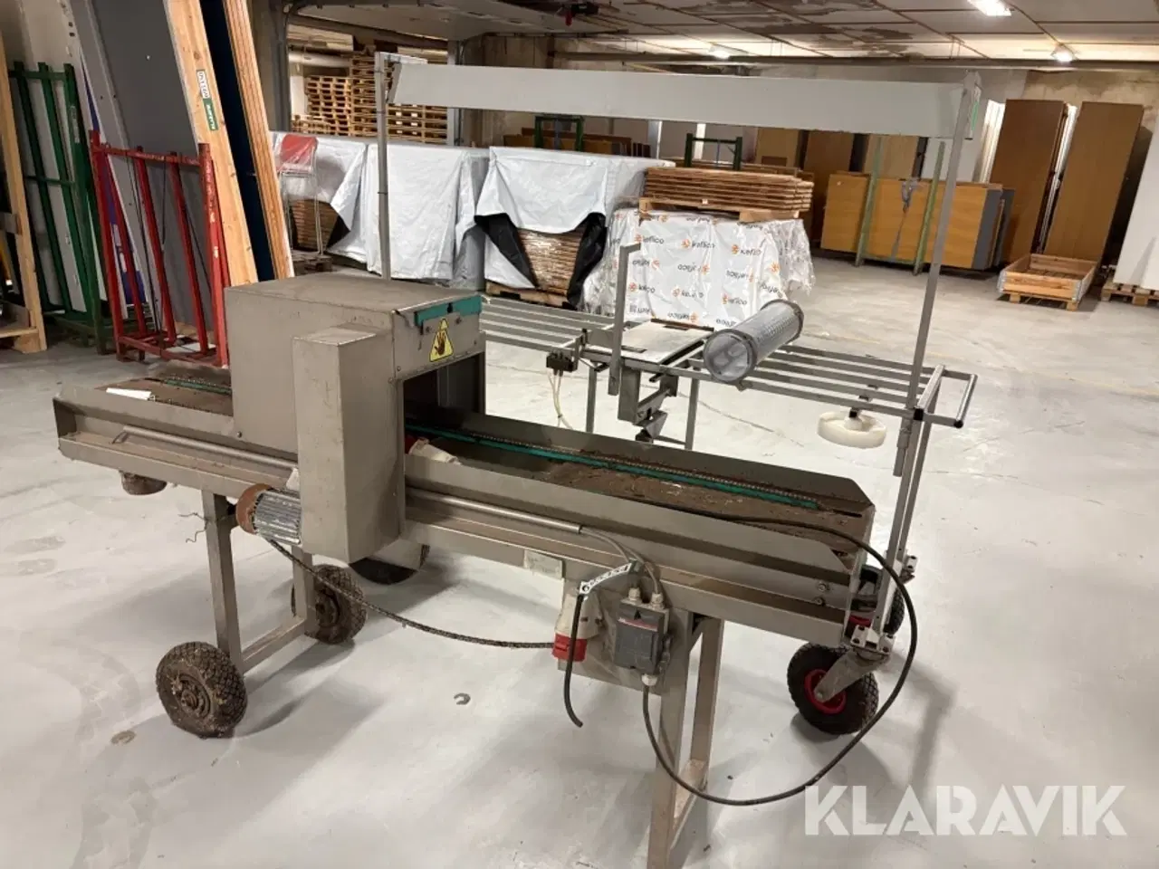 Billede 3 - Vaskemaskine, sorteringsvogn og håndteringsrør Kokkedals GP vask 3 maskiner