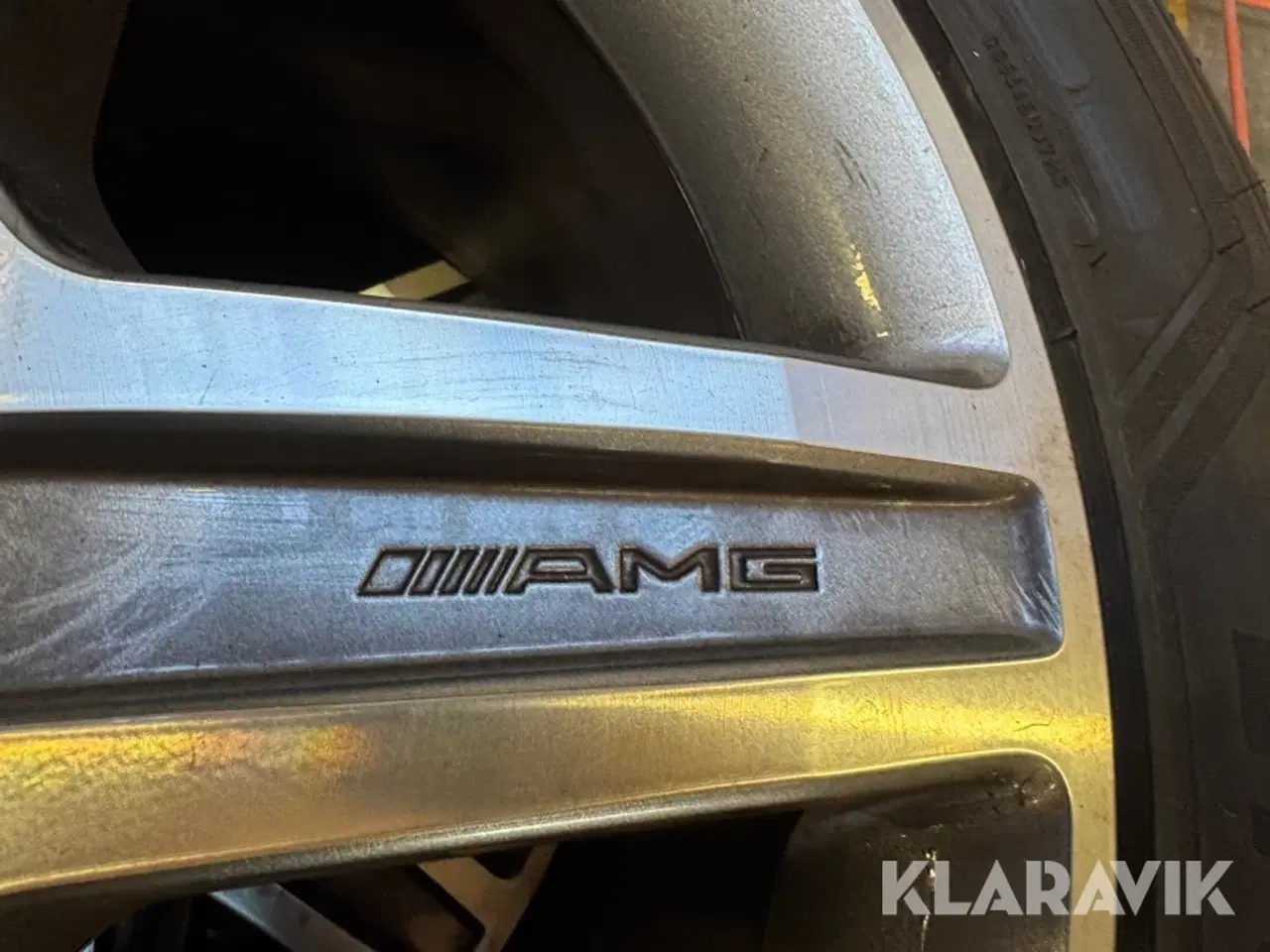 Billede 3 - Alufælge på dæk Goodyear Eagle F1