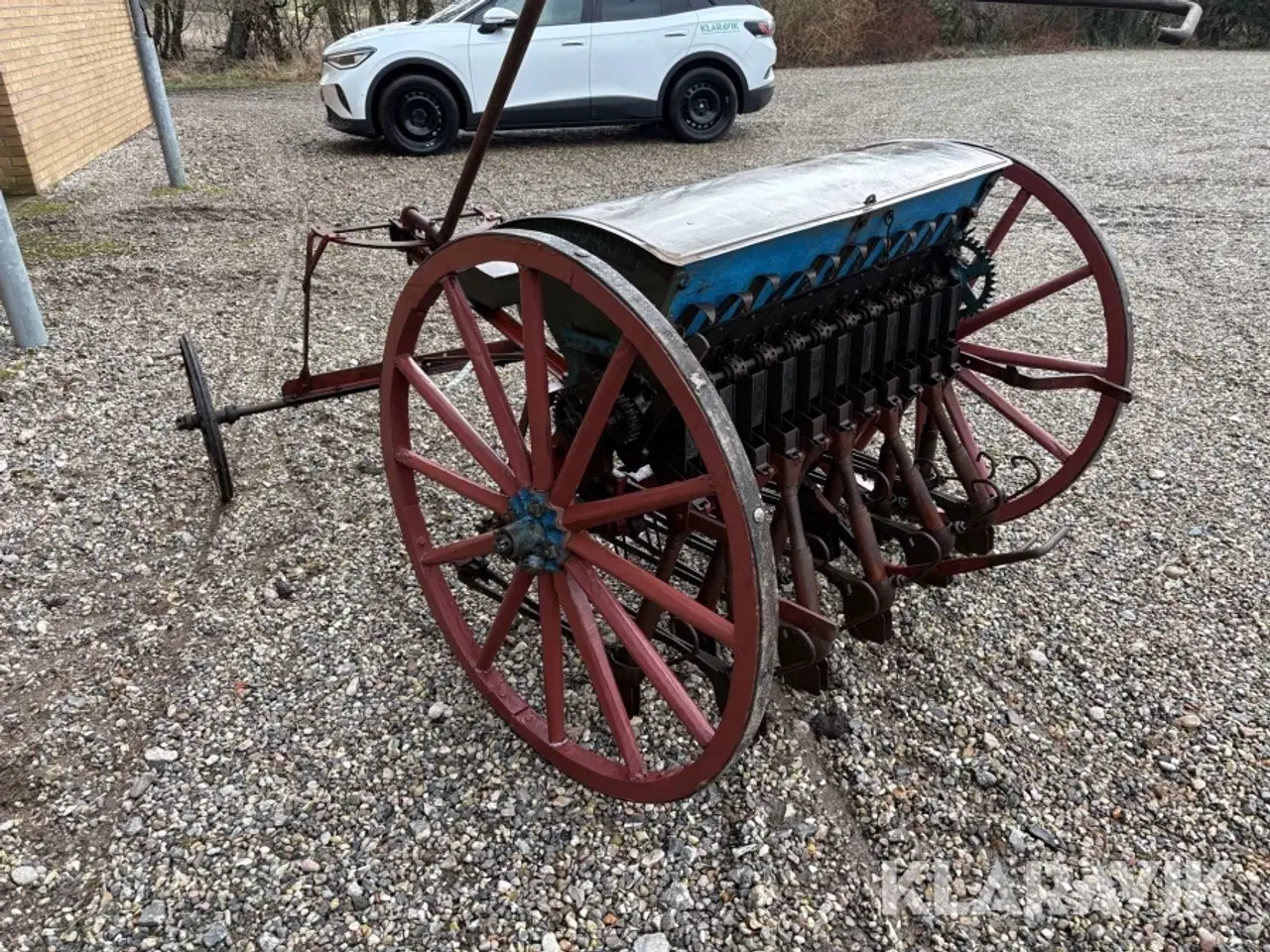Billede 7 - Veteran såmaskine A.C. Rasmussen og Co Såmaskine til hest.