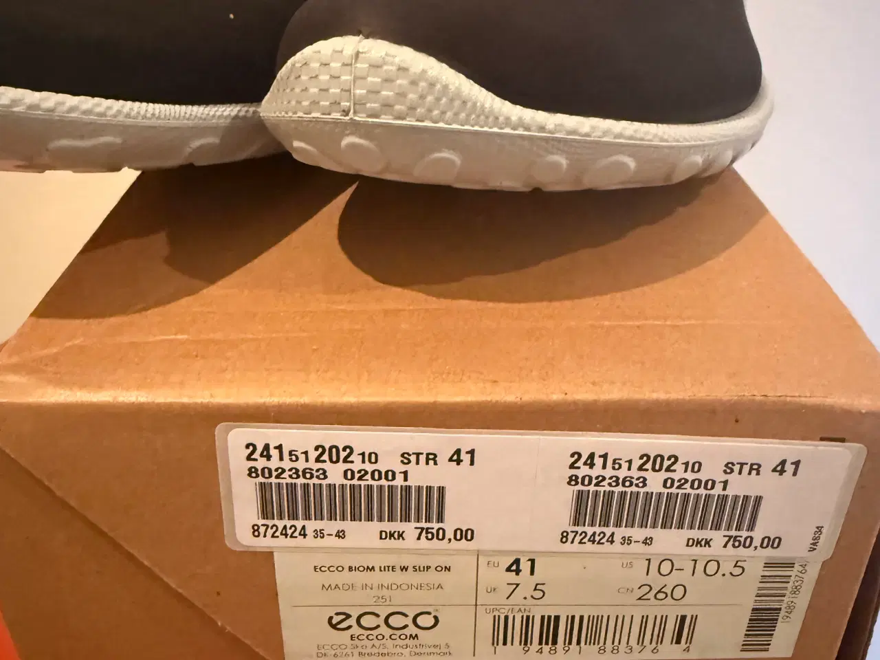 Billede 7 - Ecco Biom Lite damesandal/ballerina (nye)