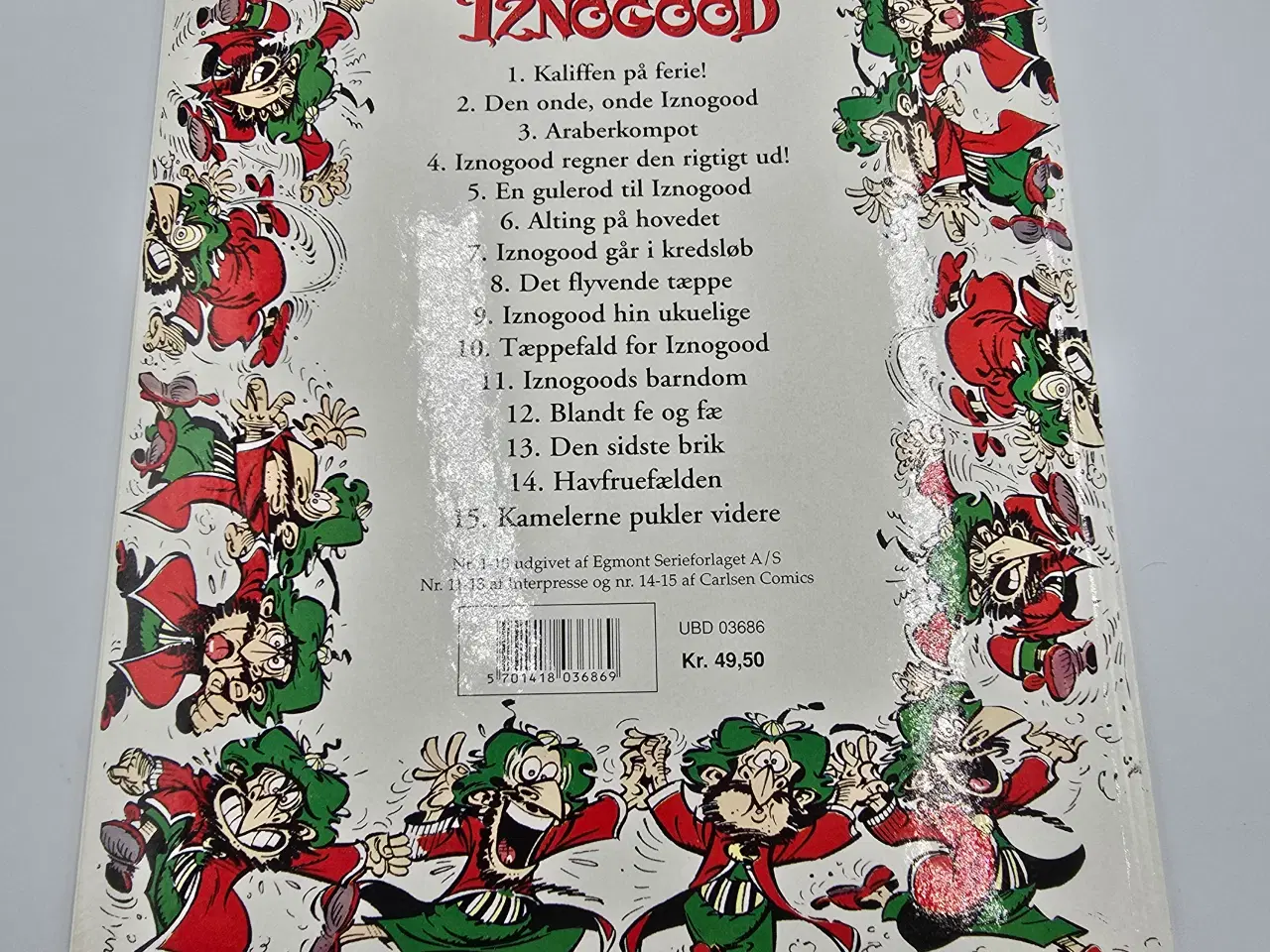 Billede 3 - 3 stk. Iznogood sælges samlet