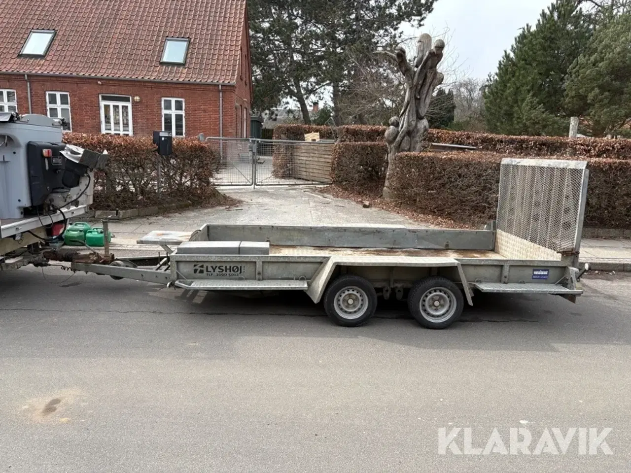 Billede 2 - Maskintrailer Variant 3500 kg 2-akslet