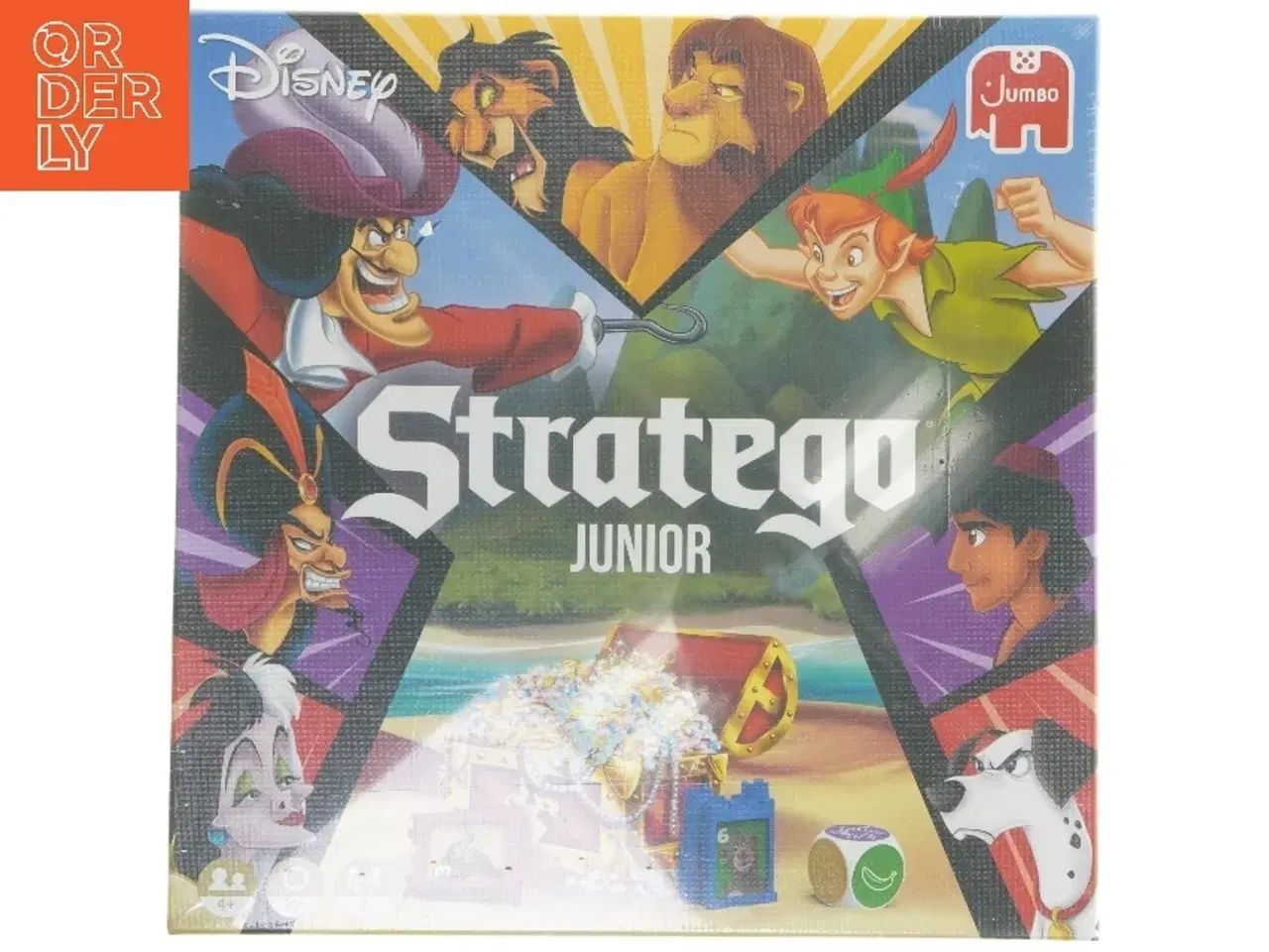 Billede 1 - Nyt Disney Stratego Junior brætspil fra Jumbo (str. 27,5x27,5 cm)