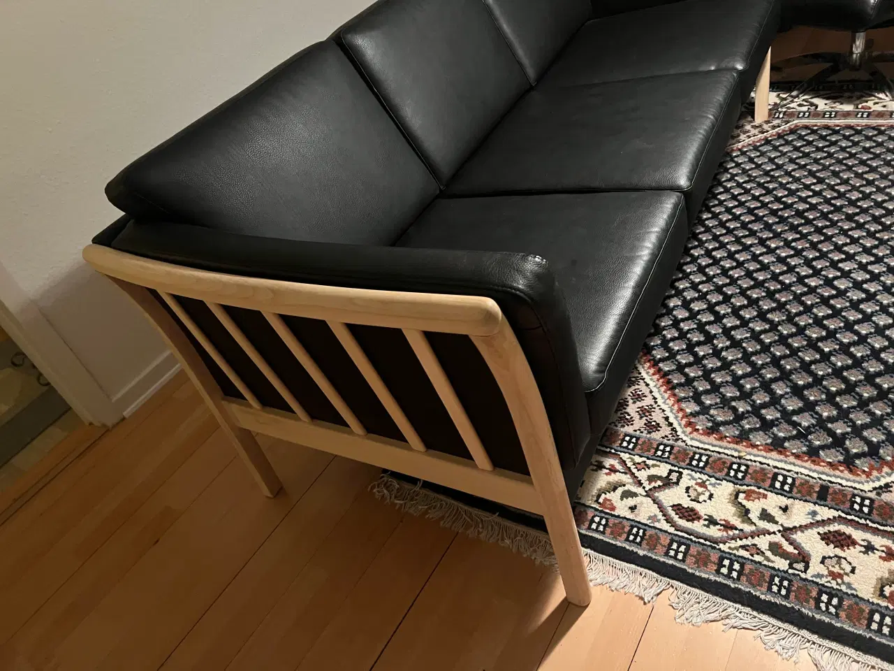 Billede 1 - sofa i læder 
