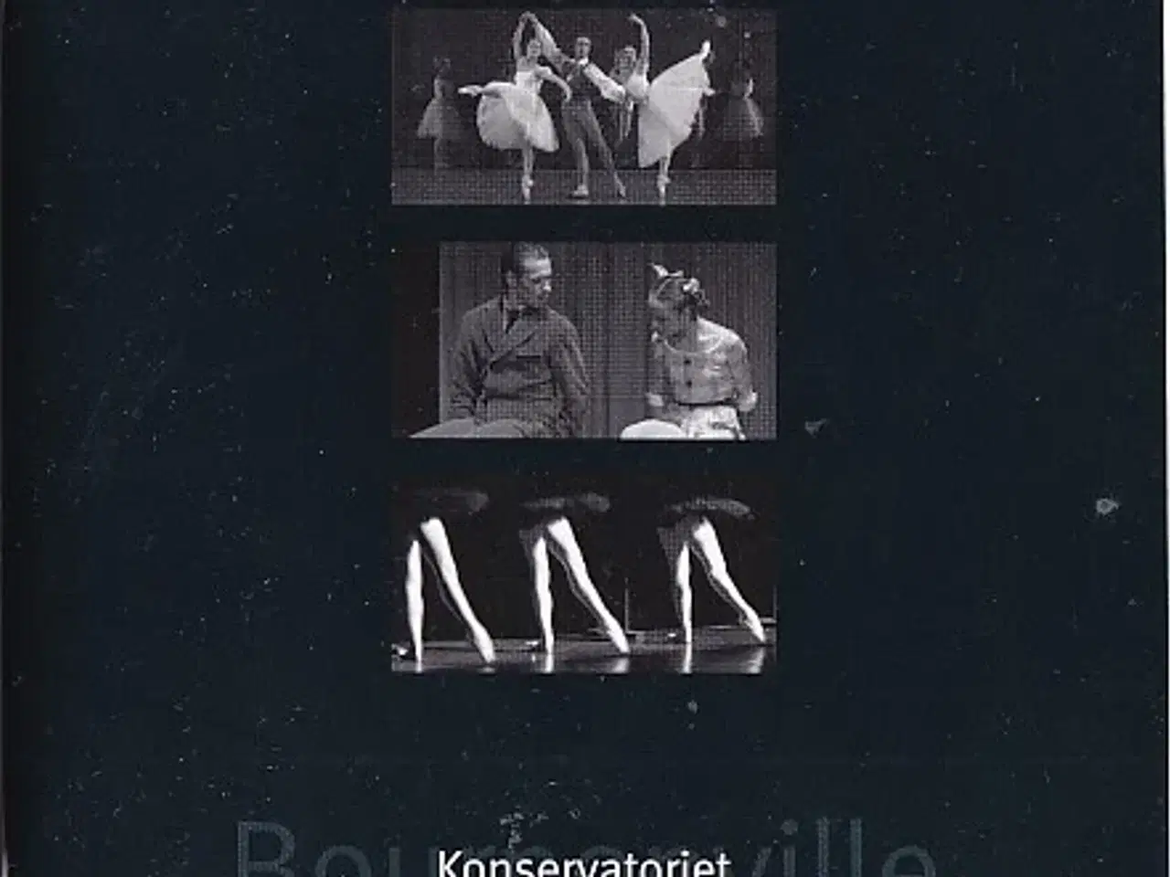 Billede 1 - Konservatoriet - Enetime - Etudes - Ballet 2002 - Det Kongelige Teater - Program A5 - Pæn