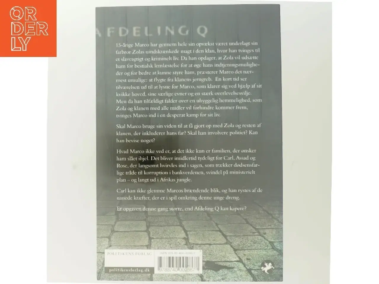 Billede 3 - Marco effekten : krimithriller af Jussi Adler-Olsen (Bog)