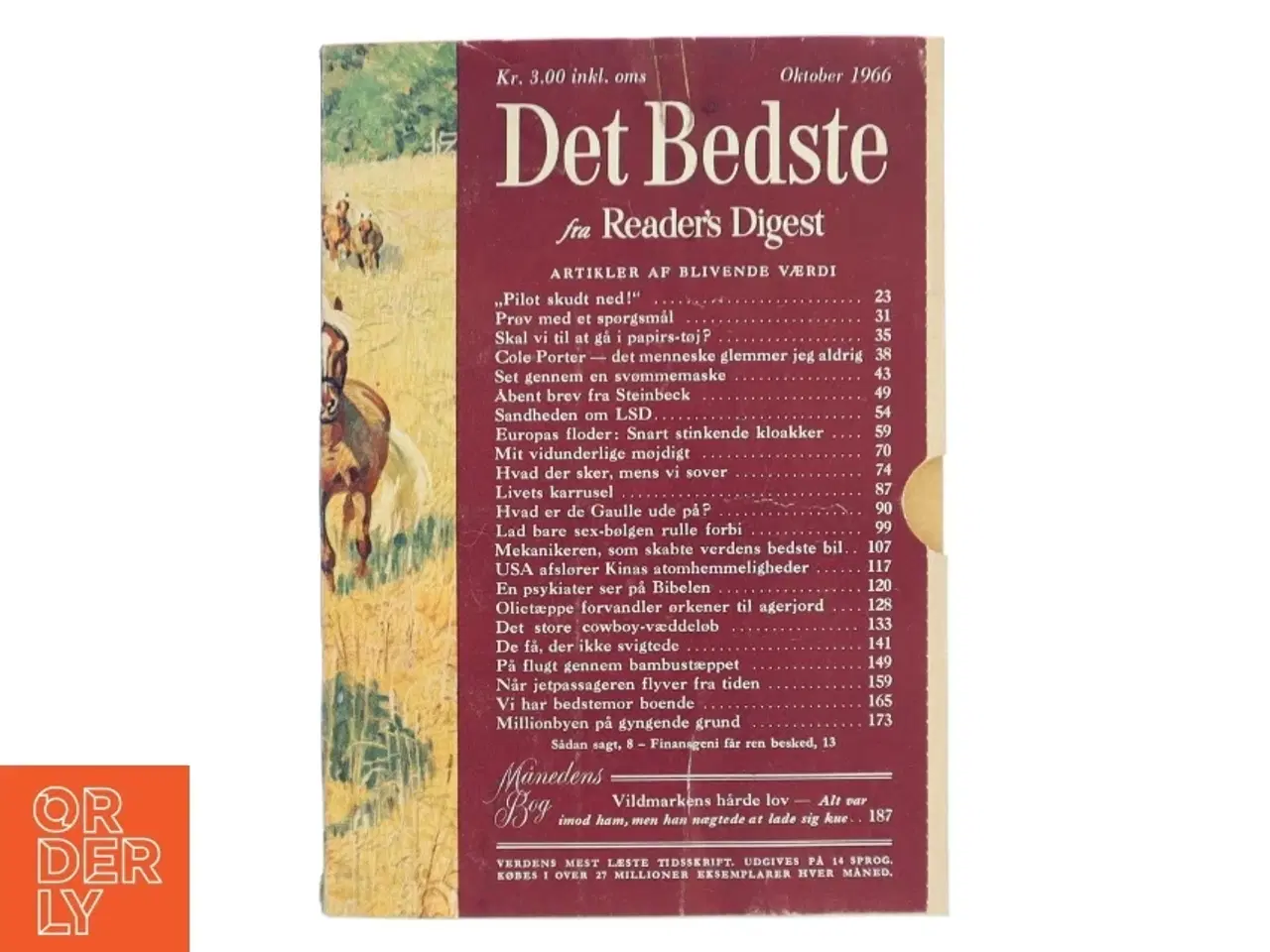 Billede 1 - Vintage magasin og kunsttryk fra Reader&#39;s Digest (str. Standard bogformat)