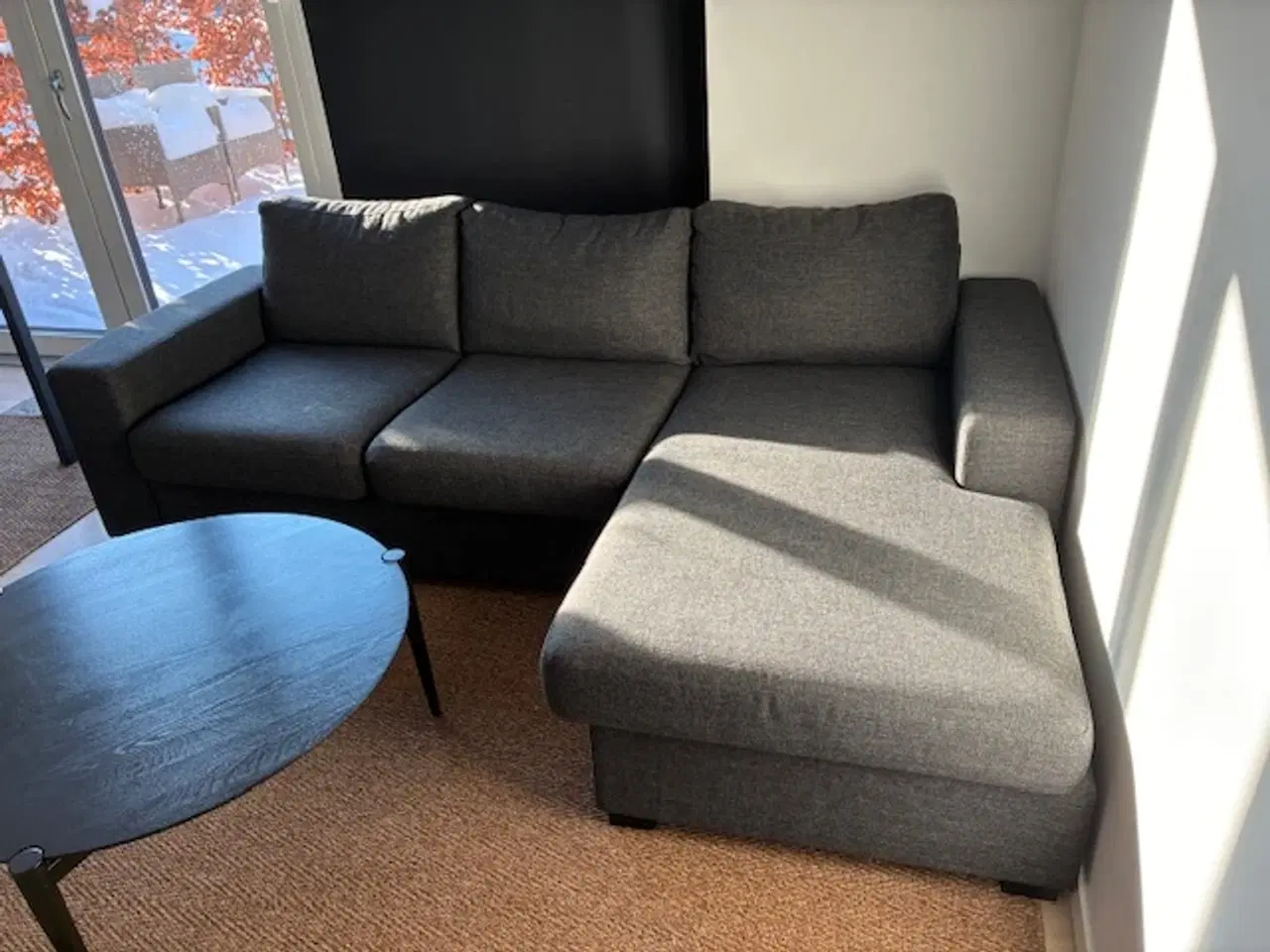 Billede 4 - Sofa med chaiselong
