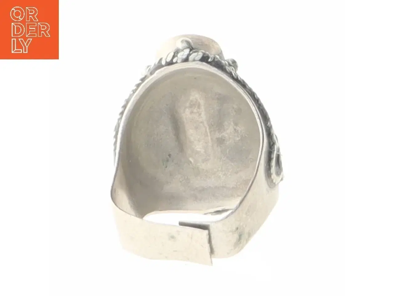 Billede 3 - Vintage ring med grå sten (str. Ø 50 mm)