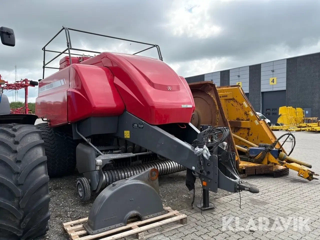 Billede 3 - Big balle presser Massey Ferguson 2190