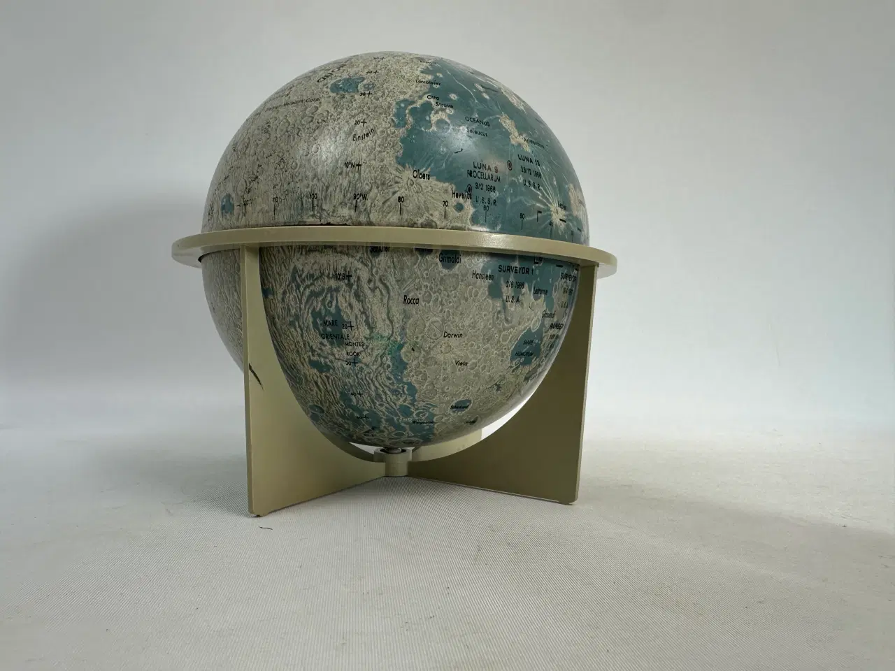 Billede 2 - Retro 'Måne' globus fra Scan Globe