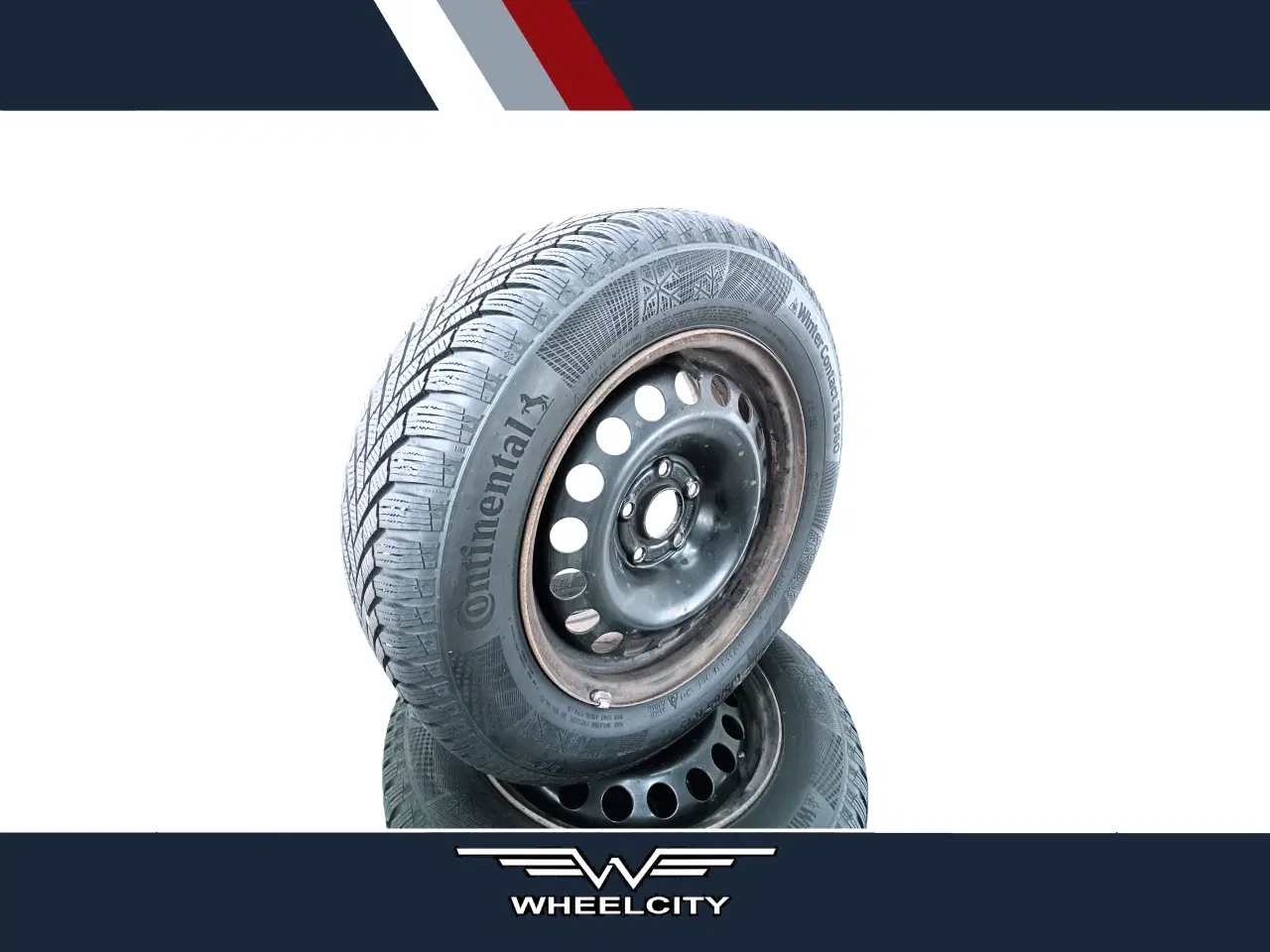 Billede 1 - 5x105 15" ET37 nav 56,6ø vintersæt inkl.TPMS
