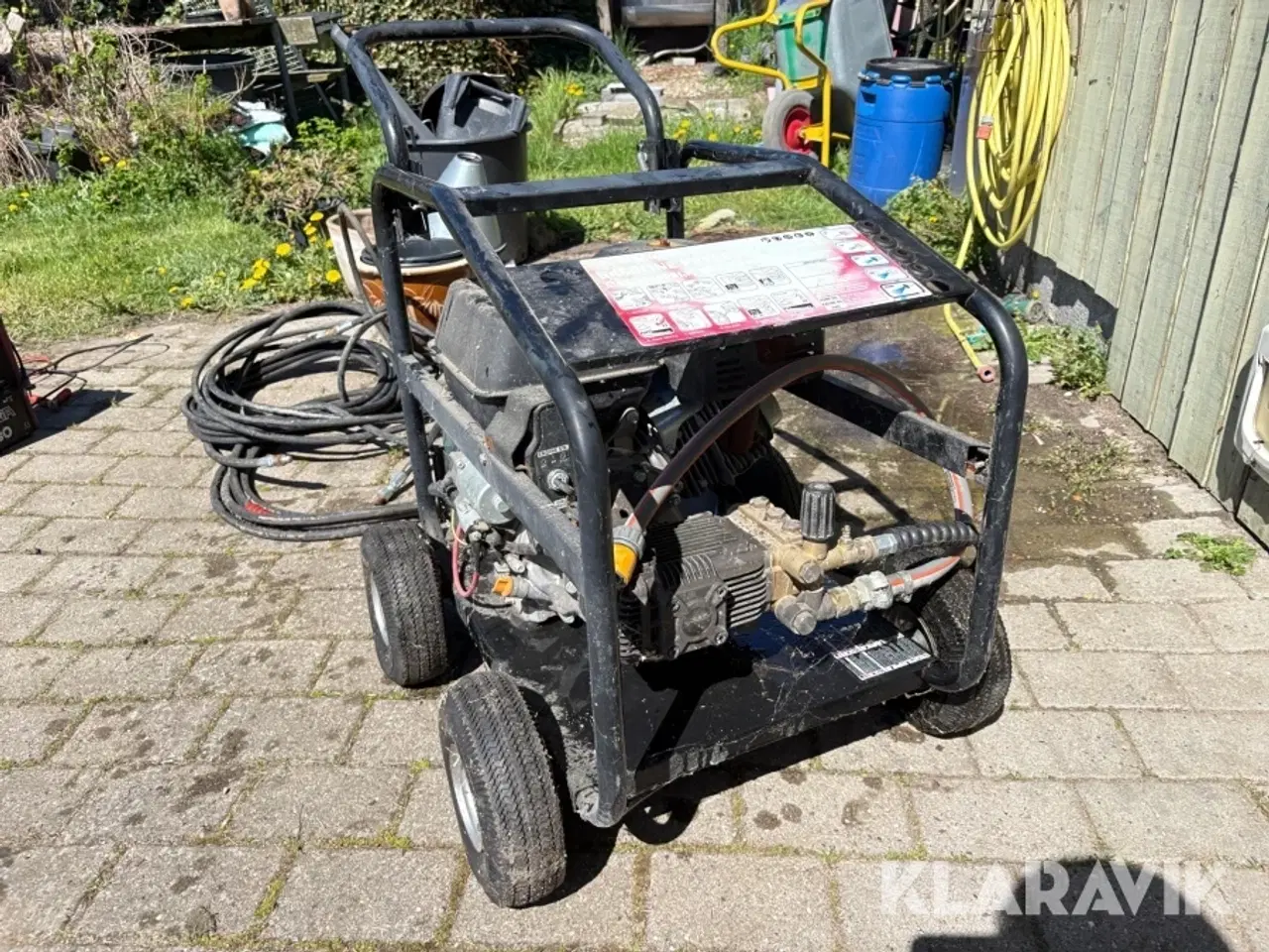 Billede 3 - Benzindrevet Højtryksrenser Loncin 4.5GPM