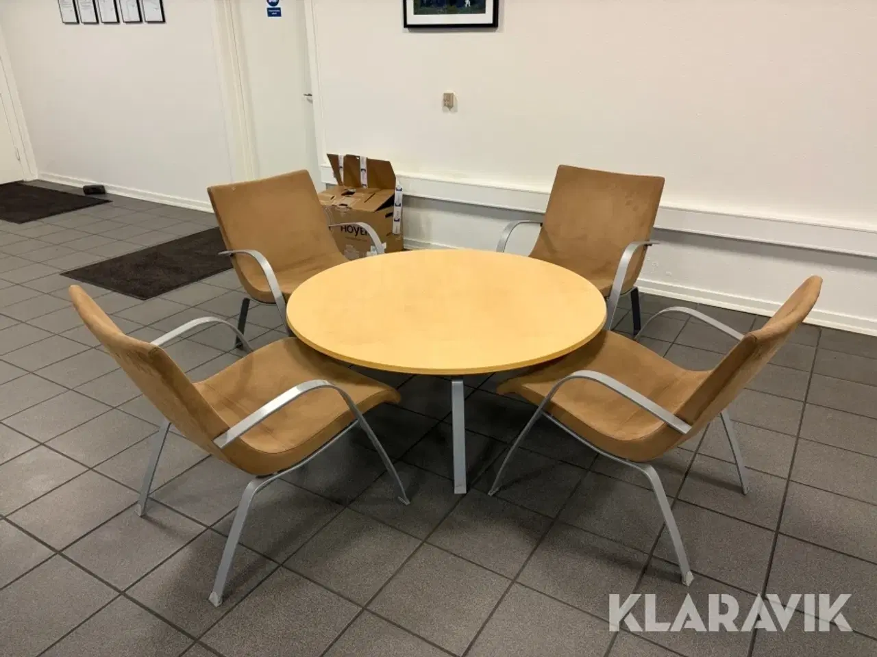 Billede 1 - Loungesæt med 4 stole