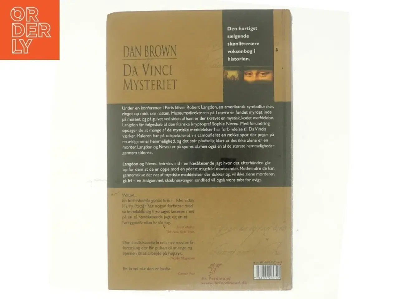 Billede 3 - Da vinci Mysteriet af Dan Brown