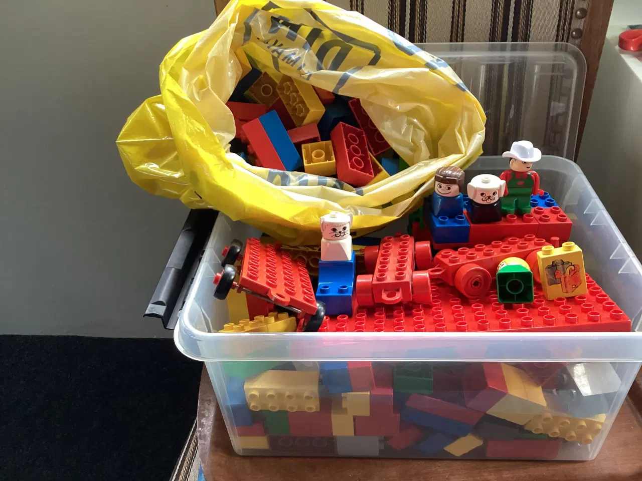 Billede 1 - sælges Lego store klodser