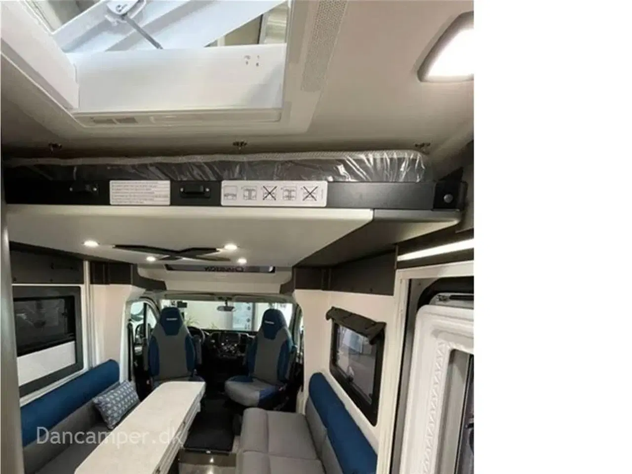 Billede 17 - 2024 - Chausson X650 Exclusive line   Camper med stor Lounge og siddegruppe, 9-trins automatgear, sænkeseng, stor garage, specialfælge, Artic, Connect- og X-tilbehørspakke ,