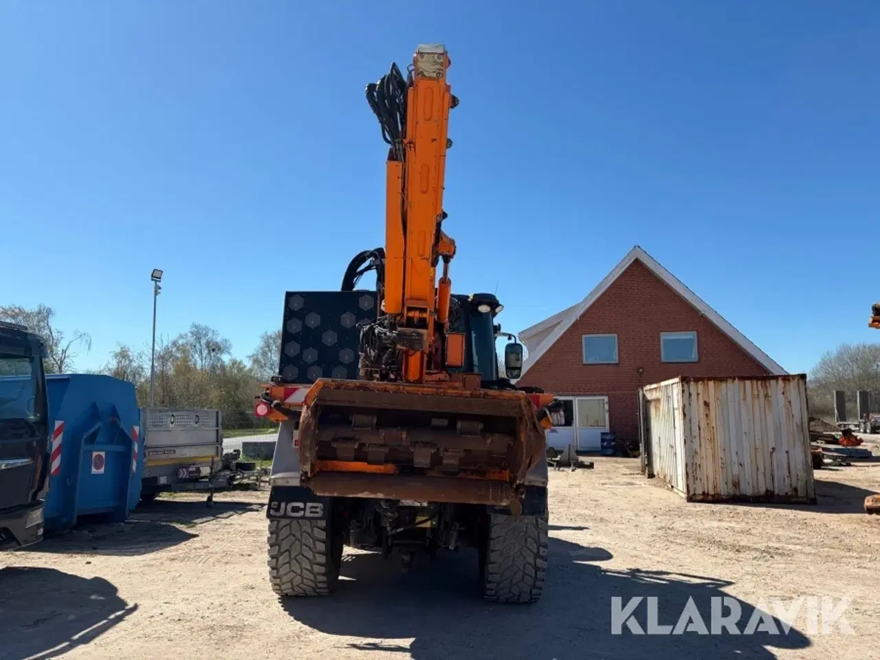 Billede 6 - Traktor JCB Fastrac med komplet MULAG klippeopsætning