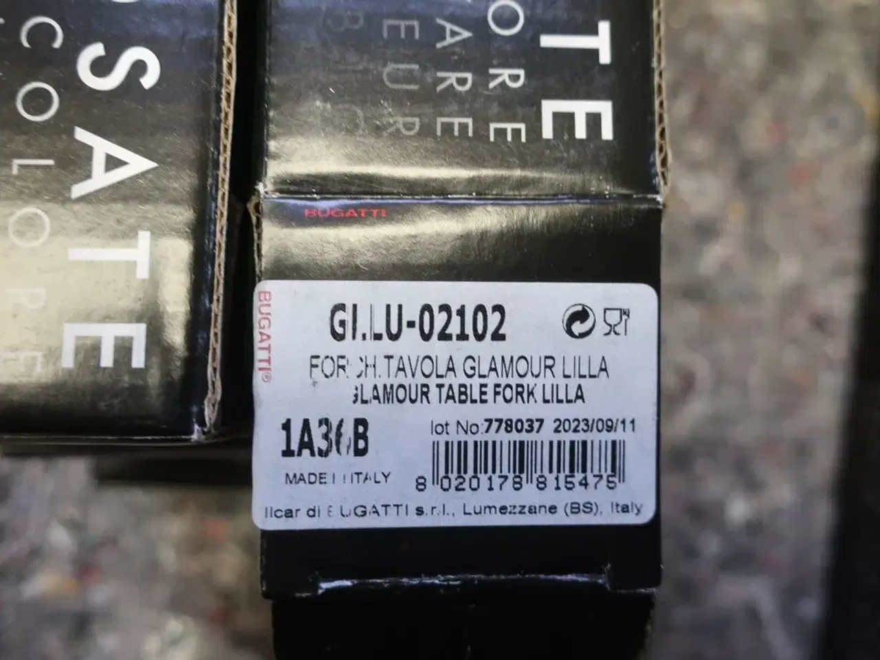 Billede 5 - 184 stk. bestik BUGATTI GLAMOUR LILLA