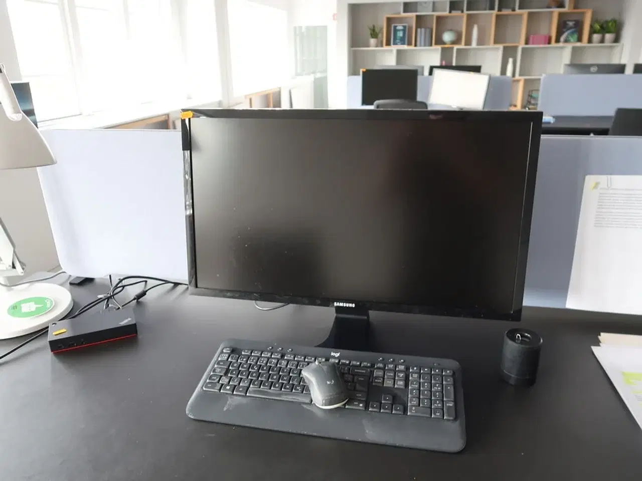 Billede 1 - Computerskærm SAMSUNG U28E590D, dockingstation LENOVO Thinkpad, tastatur, mus