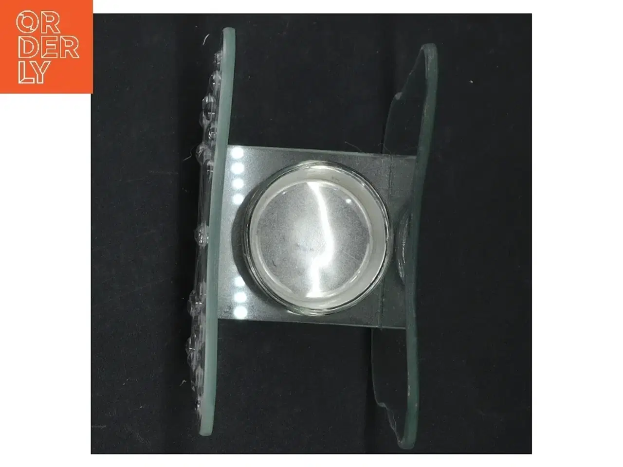 Billede 3 - Glas fyrfadslys holder