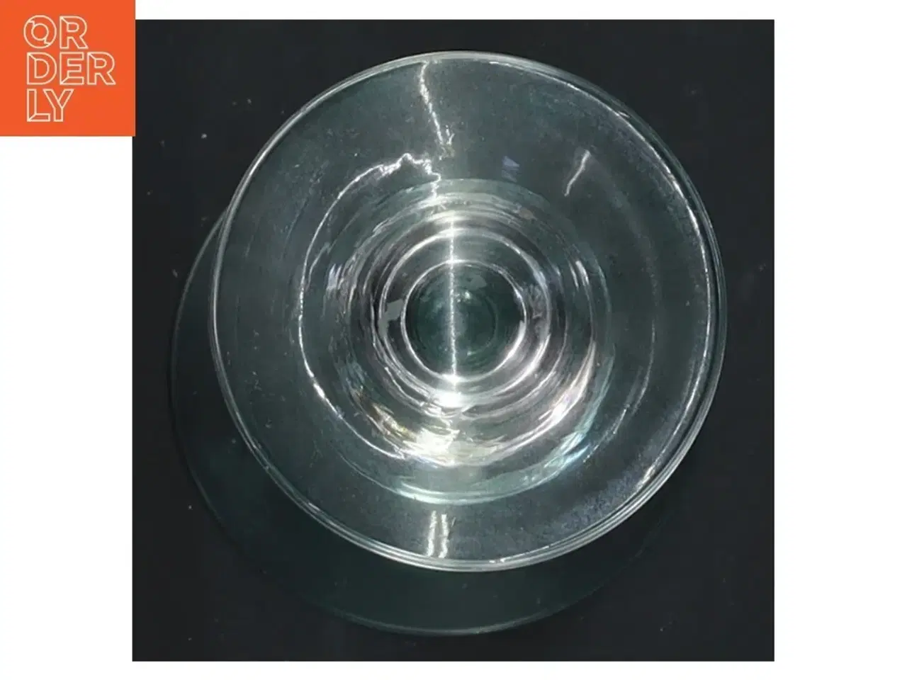 Billede 2 - Hvidvinsglas i grønt glas (str. 13x7 cm)