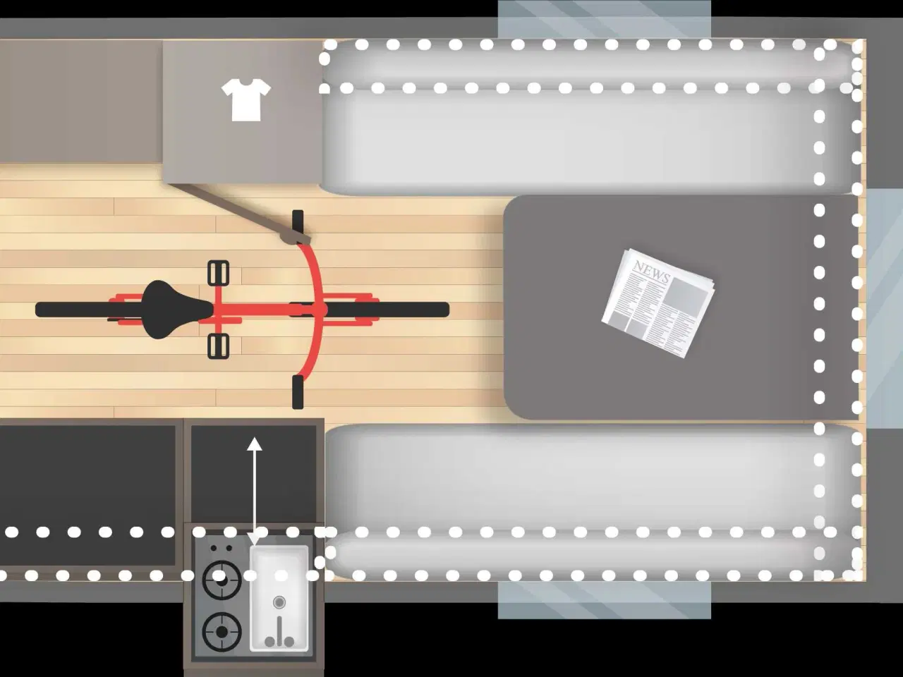 Billede 6 - 2026 Mini 300..perfekt til elbil..hævetag