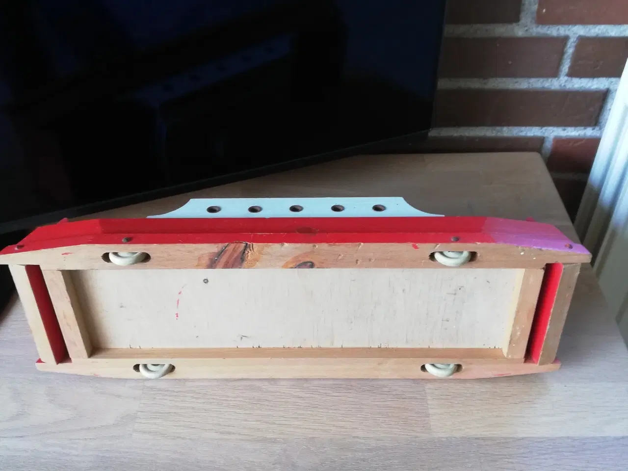 Billede 5 - Gl legetøjs færge i træ